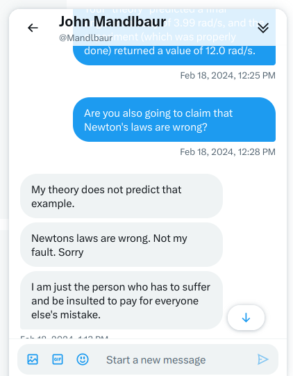 Newton's laws are wrong